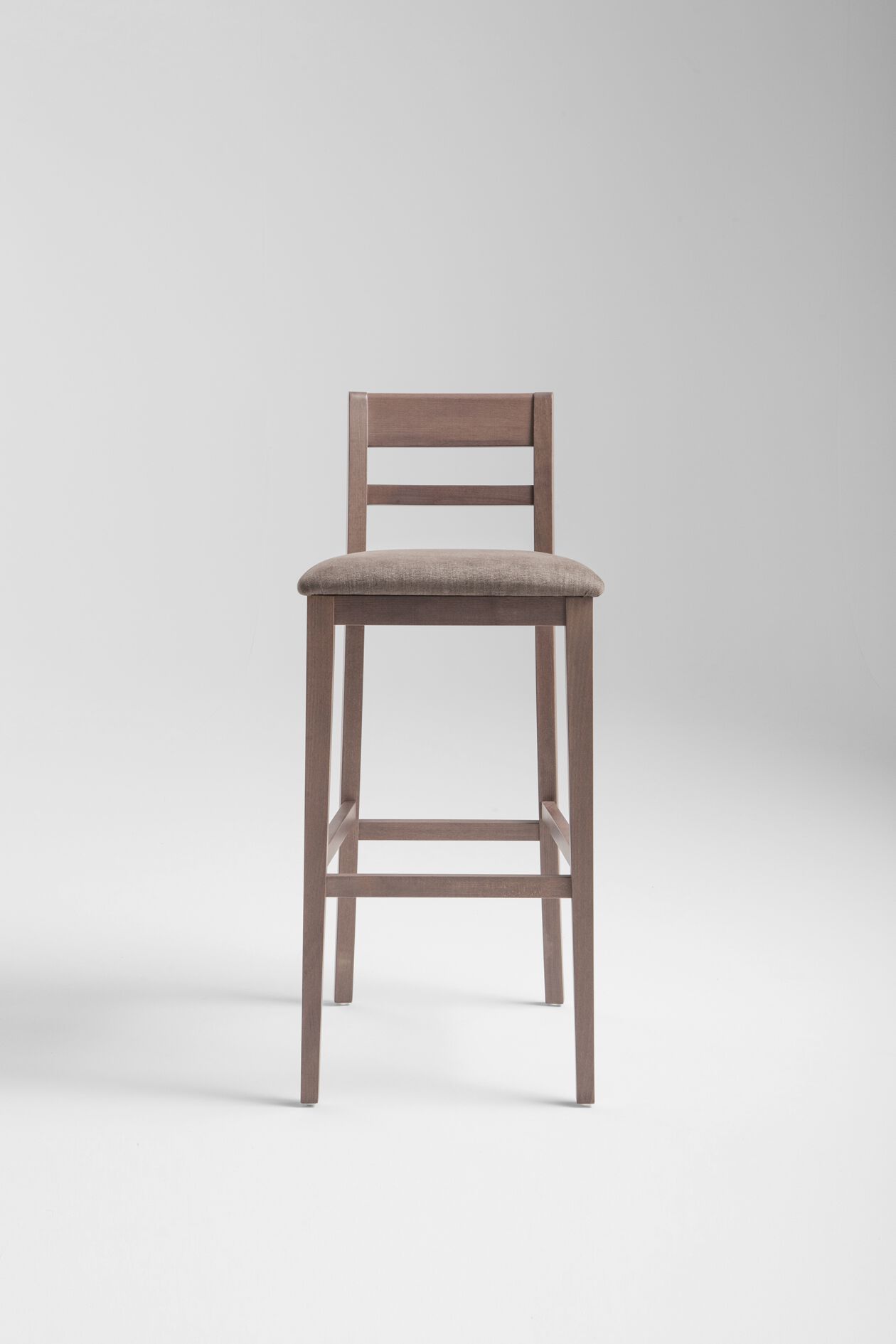 Высокий стул из бука с мягким сиденьем Palma Corinne ARCH-00121438 - Вид №9