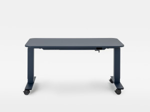 Прямоугольный складной стол на колесах