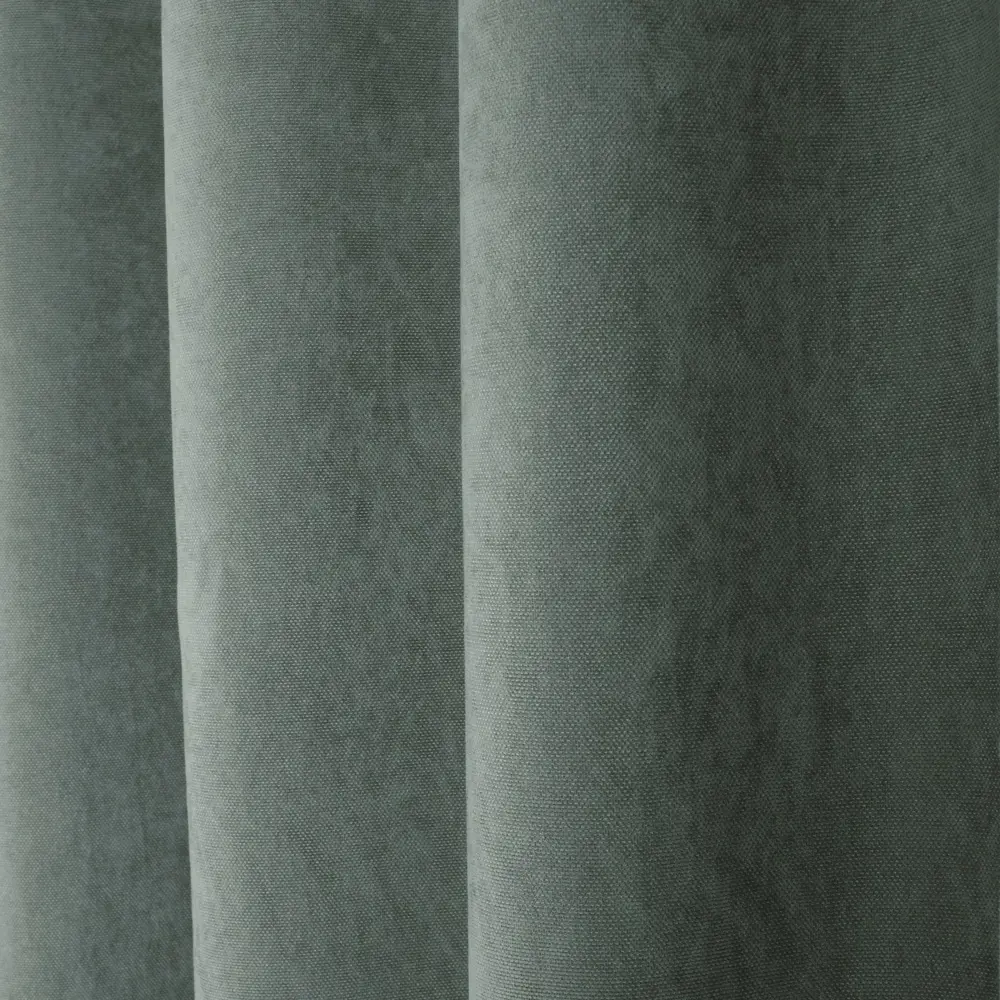 Штора Kreaforta Рим с лентой и скрытыми петлями 200x310 см зеленый 89392373 STLM-1568693 - Вид №6