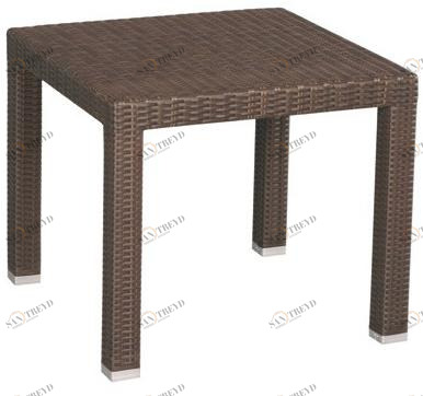 Il Giardino di Legno Квадратный садовый стол из синтетического волокна Maui 4415