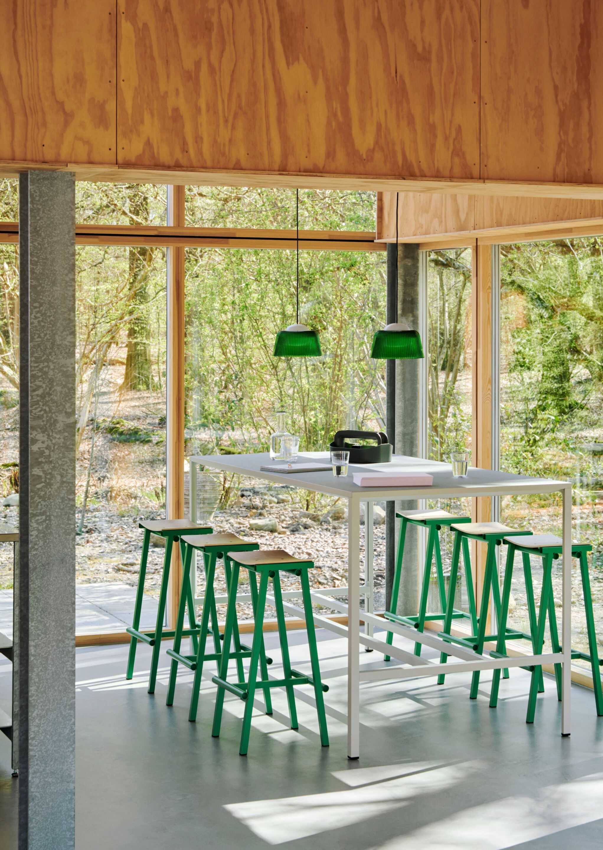 Стеклянный подвесной светильник Hay BRIM ARCH-00097702 - Вид №15