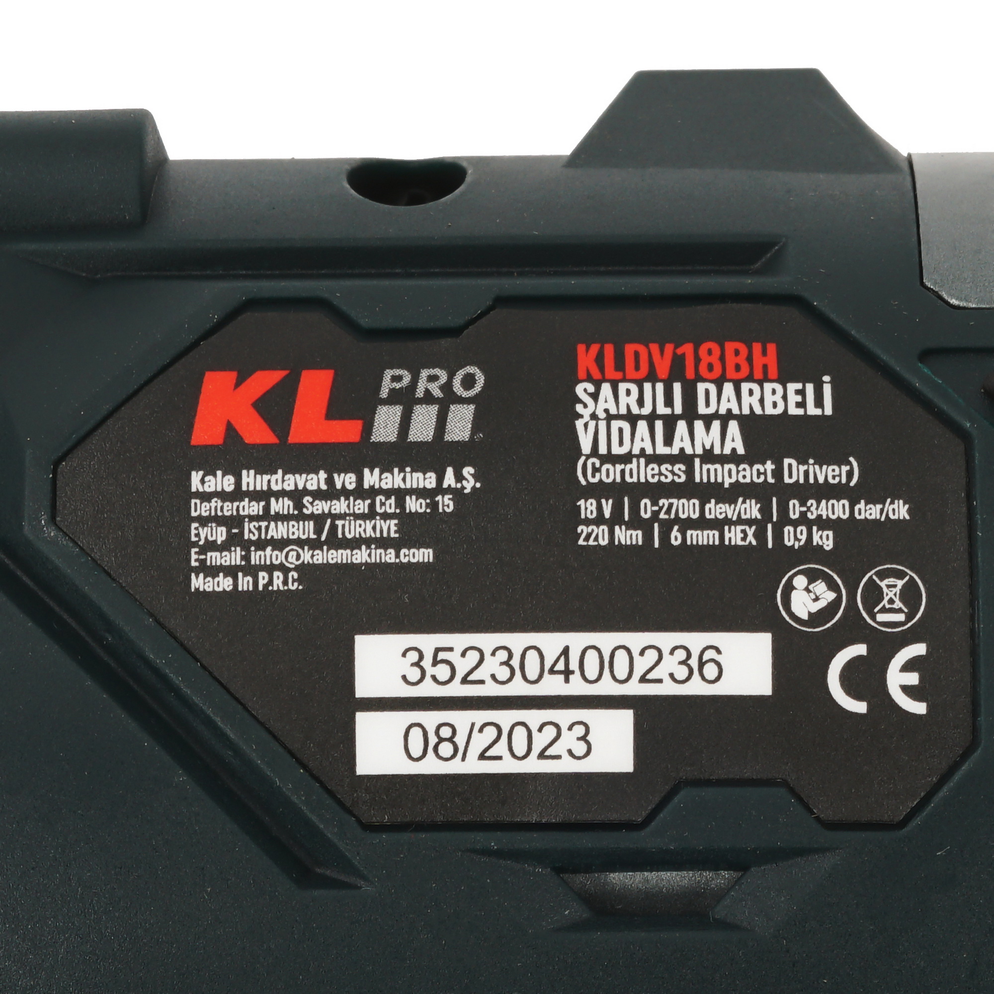 Винтоверт KLPRO KLDV18BH-50 9154024 STDN-0010092 - Вид №3