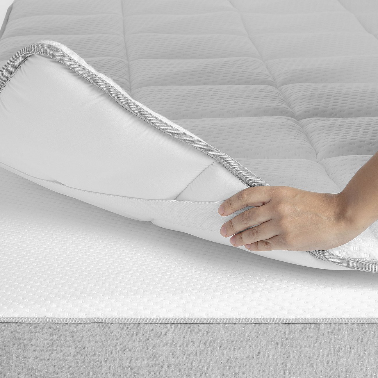 Наматрасник 190х90 белый Freya от La Forma LA FORMA FREYA 00-3865244 Белый  - Вид №3