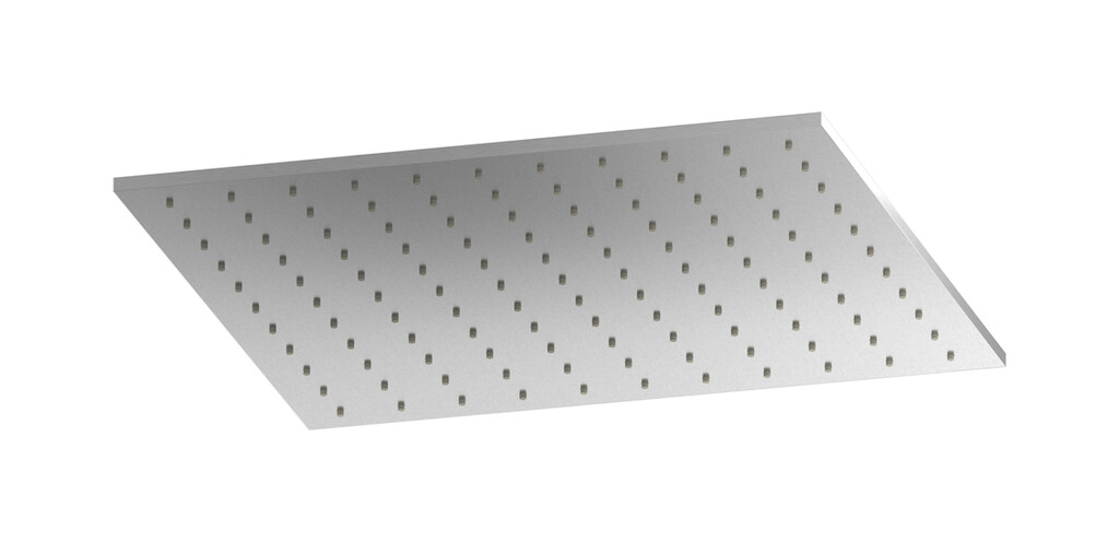 Верхний душ квадратный 400x400 WE ARE IB ma041ss Brushed Nickel Monamour 
