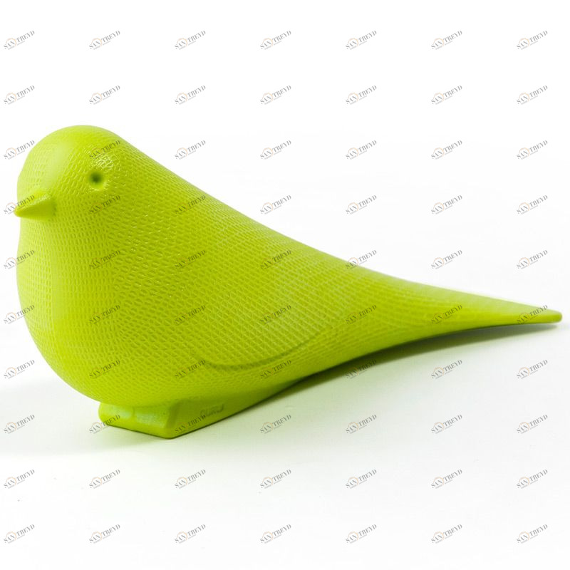 Подпорка для двери Dove зеленая Qualy QL10095GN