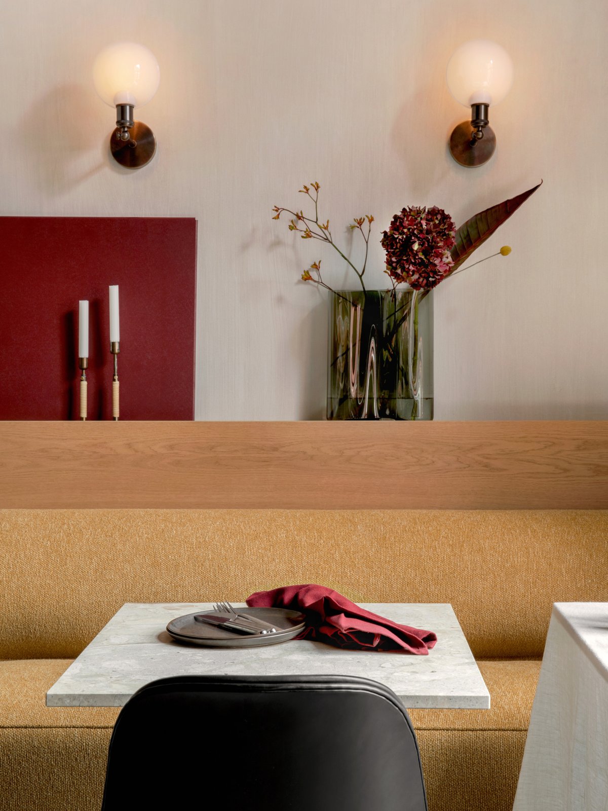 9330539 MENU Стол-колонна Harbour, 60x70, со звездообразным основанием Прилавок  - Вид №13