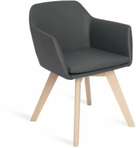 Real Piel Мягкое кресло с подлокотниками Nur