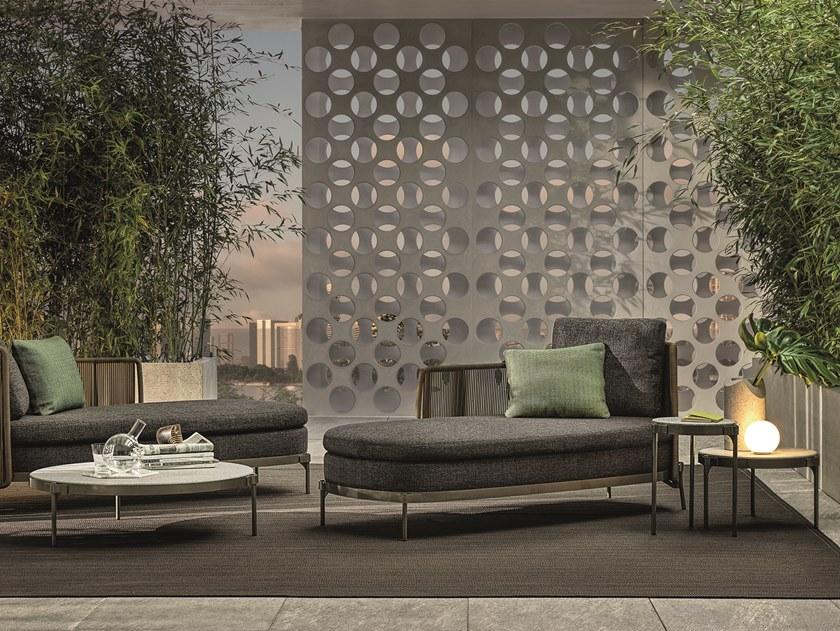 Minotti Круглый столик для сада из камня Tape cord outdoor sun-id-1362217 - Вид №6