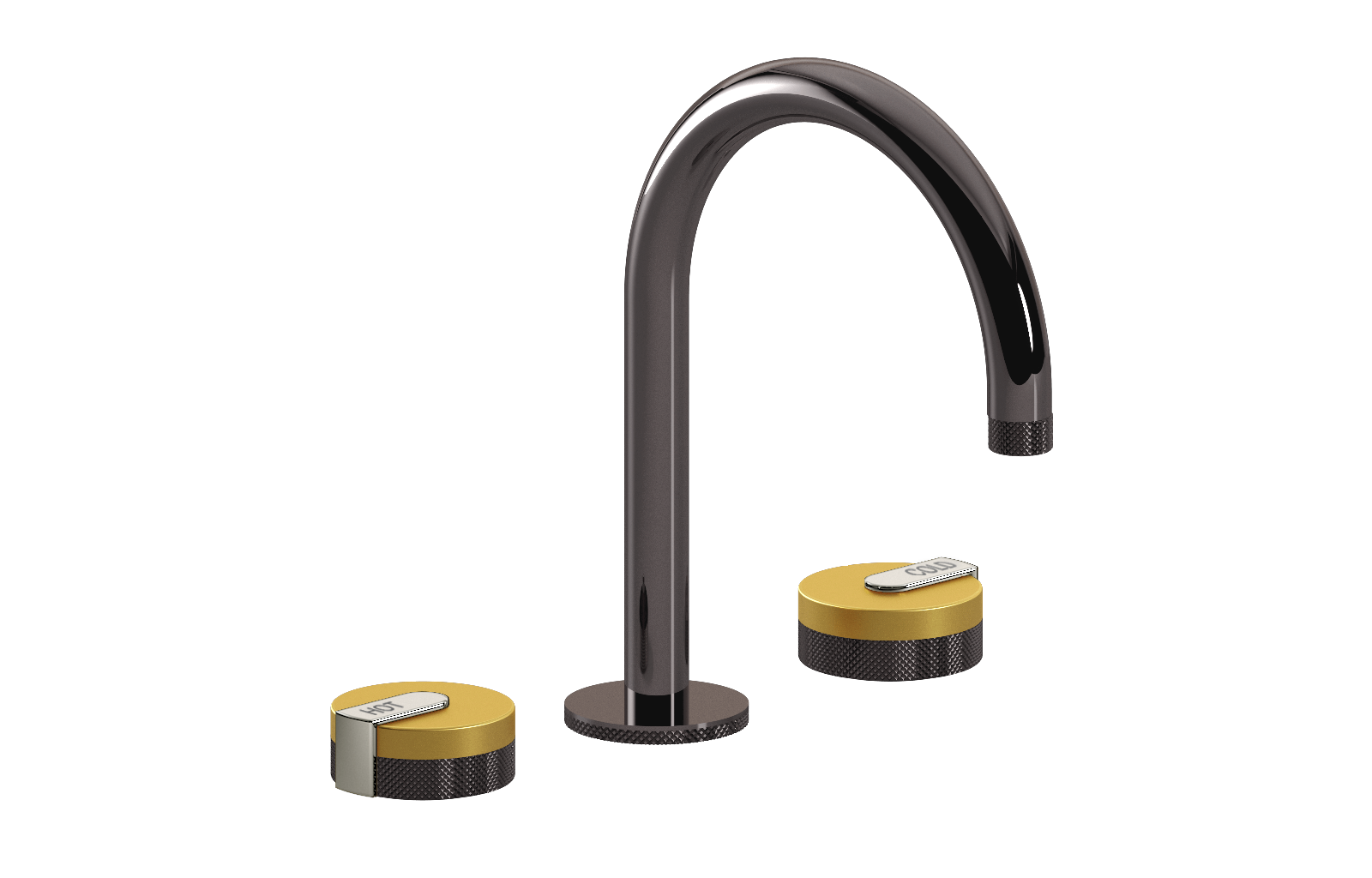 E-11512-R1BAU-L1PC-OX Смеситель для умывальника на 3 отвертия GRAFF MOD+