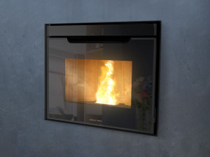 Вставка для камина на пеллетах класса A+