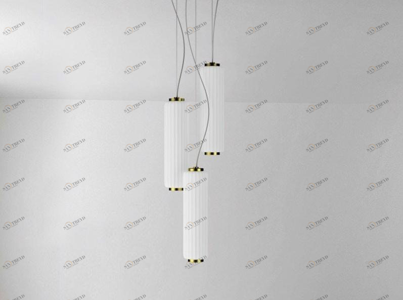 SLIDE Светодиодный подвесной светильник из полиэтилена Cordiale sun-id-1444494