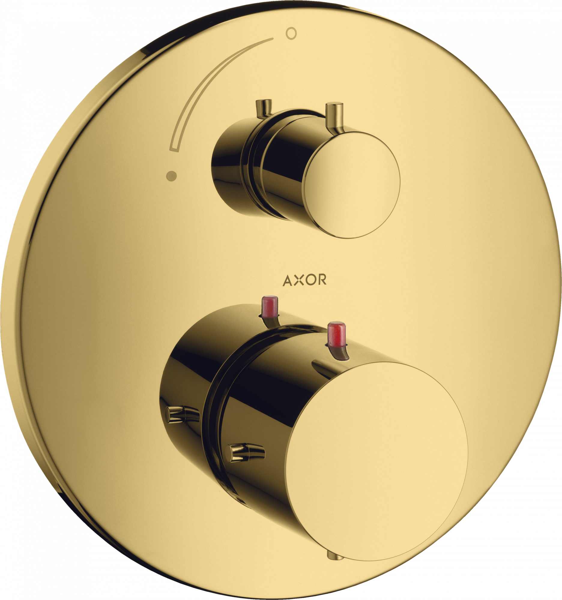 10700990 Термостат скрытого монтажа с запорным вентилем AXOR STARCK