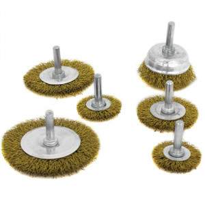 41880 Калибр Набор щеток для дрели Калибр (арт.131731)