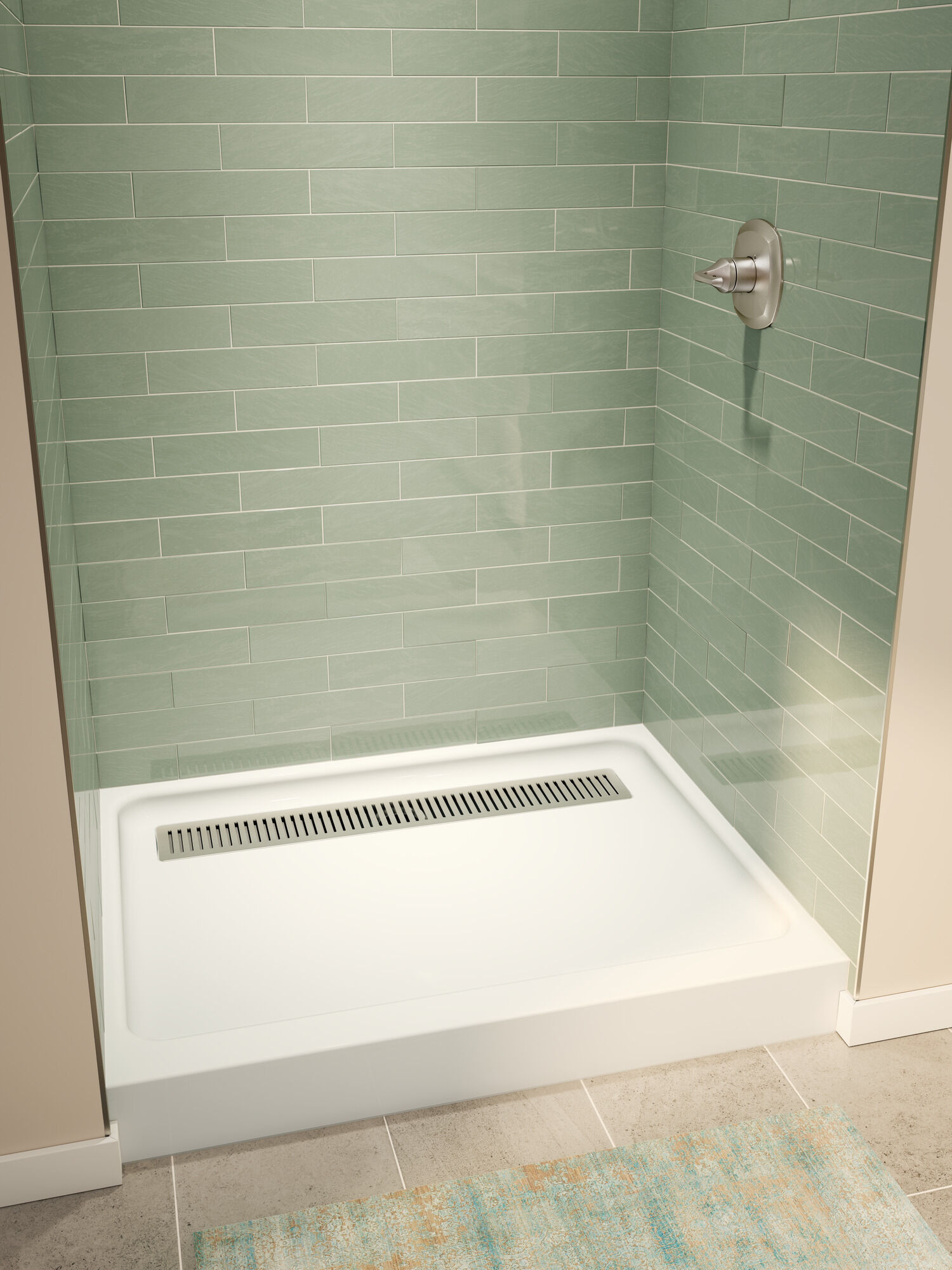 Подставка для душа 48 x 36 дюймов Delta Faucet B710912-4836-WH - Вид №24