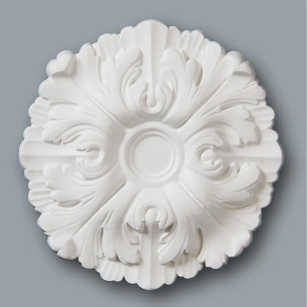 Розетка потолочная полиуретановая М61 D22.5 см DECOFLAIR STLM-2072908
