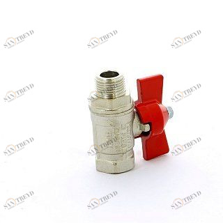 Кран шаровый ITAP 3/8'' ВН бабочка IDEAL 09338