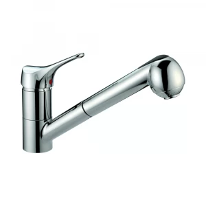 Смеситель для кухни с выдвижным изливом