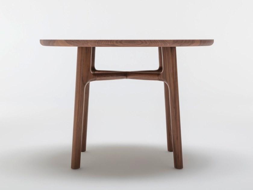 Rolf Benz Круглый обеденный стол из массива дерева sun-id-1483466 - Вид №1