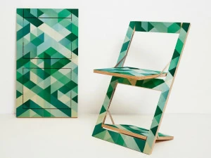 AMBIVALENZ Складной стул из фанеры Fläpps folding chair Fl010022