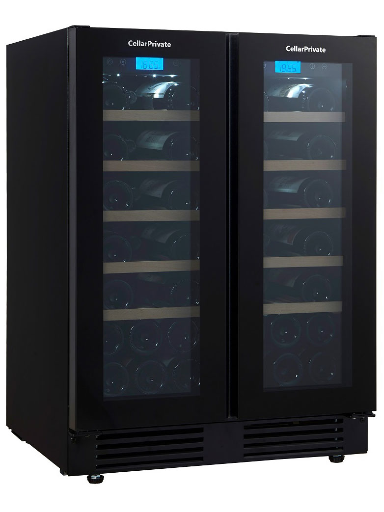 9165724 Винный шкаф CellarPrivate CP042-2TBH черный CELLAR PRIVATE STDN-0007431 - Вид №1