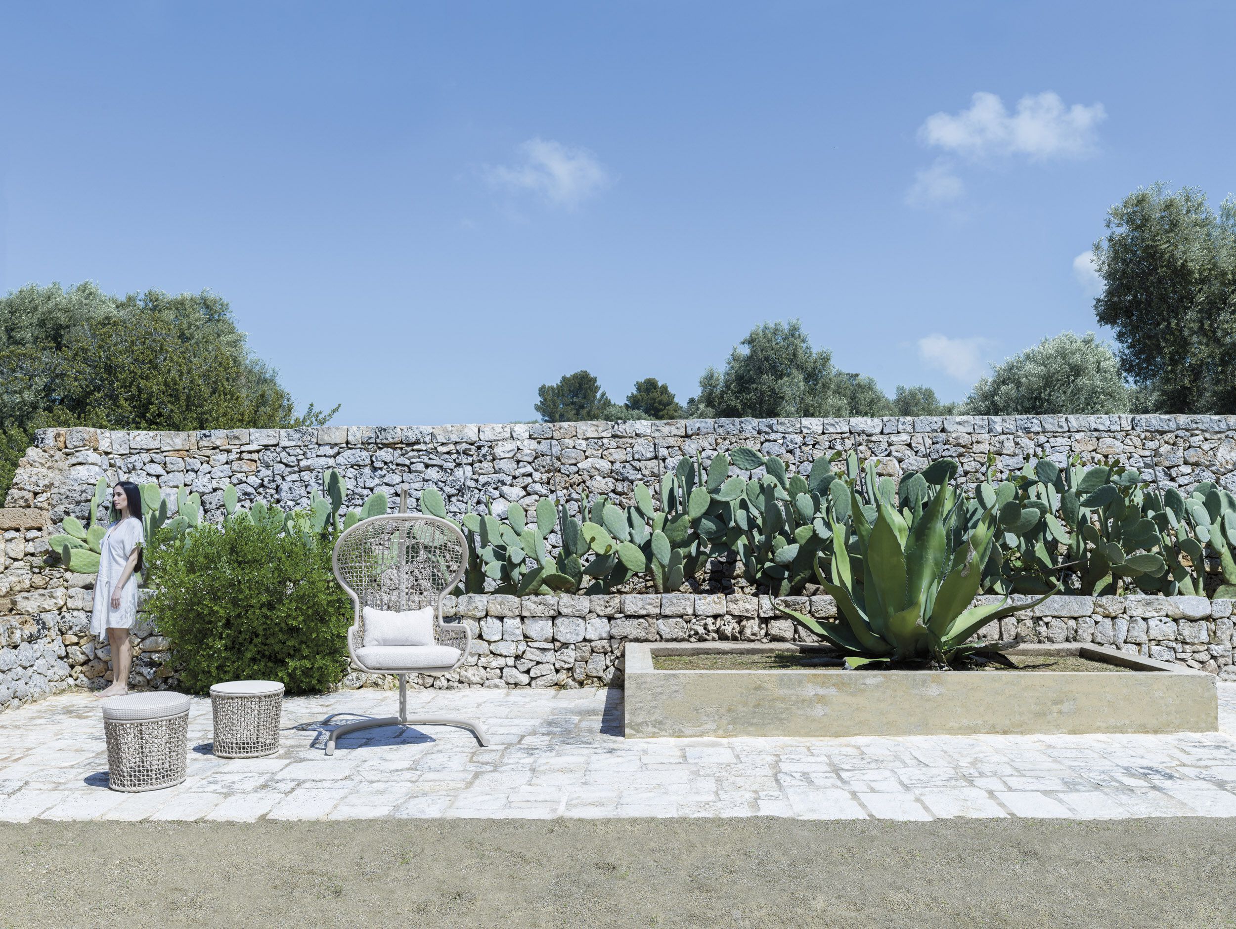 Подвесное сиденье из веревки и стали Varaschin Эмма ARCH-00082116 - Вид №4