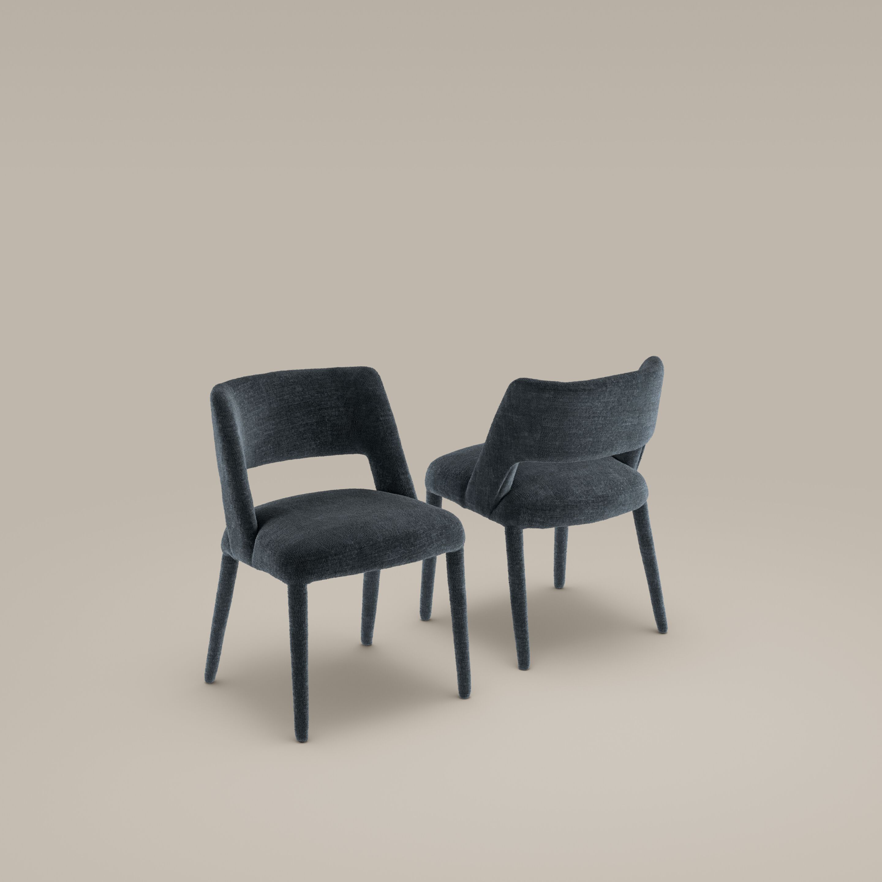 Тканевый стул с подлокотниками BONALDO MISS MASK ARCH-00032328 - Вид №1