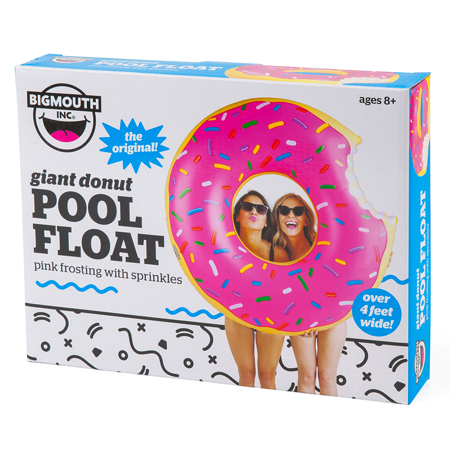 BMPF-0003 Круг надувной , strawberry donut BigMouth  - Вид №14
