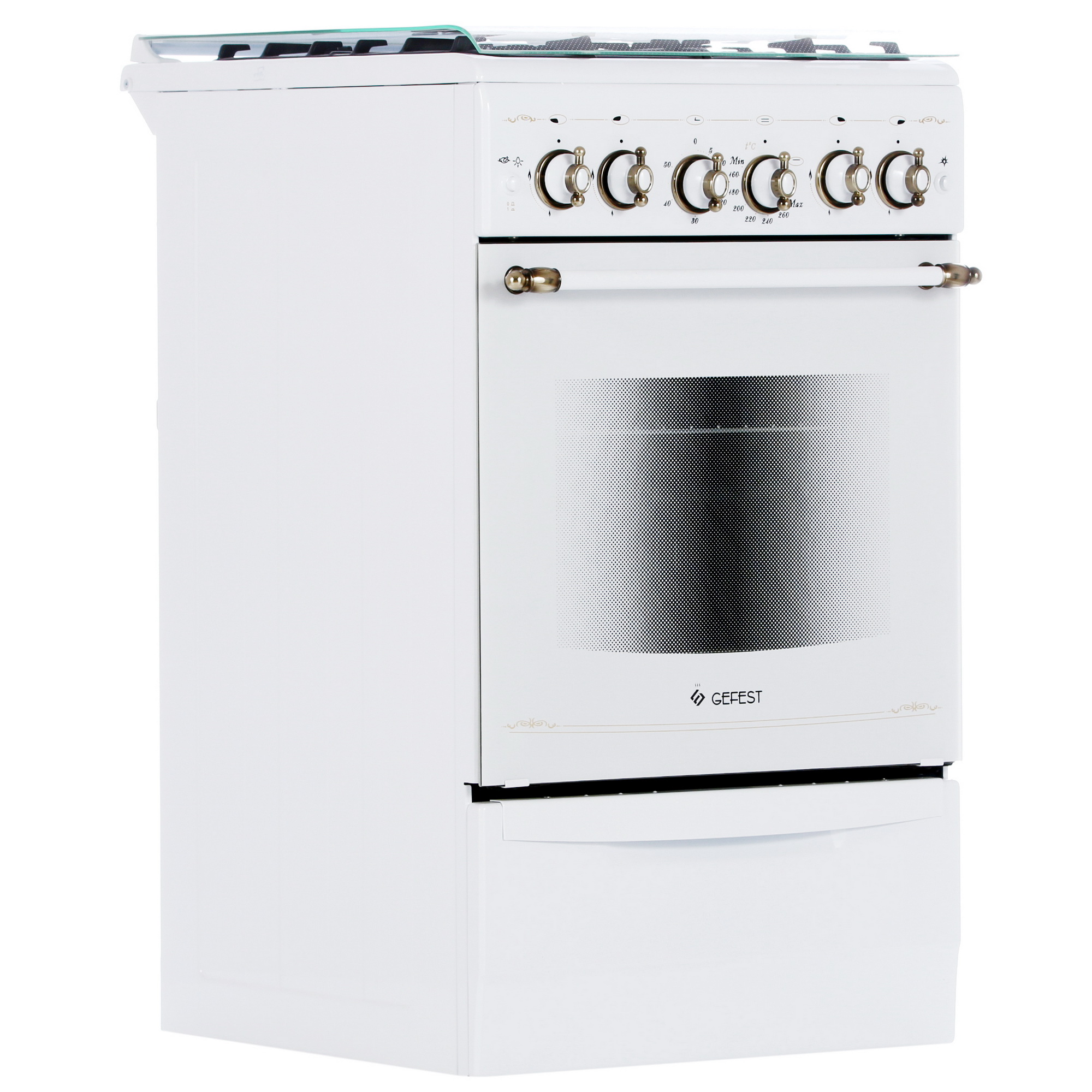 1266628 Газовая плита Gefest ПГ 5100-02 0181 белый STDN-0107678 - Вид №1