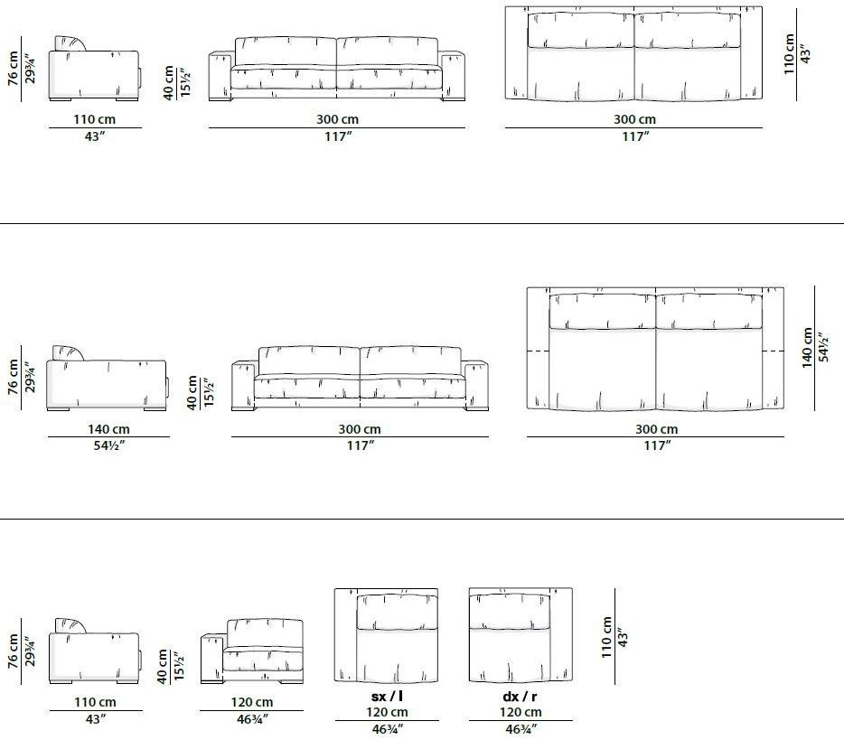 BAXTER Секционный кожаный диван Budapest sun-id-1429062 - Вид №9