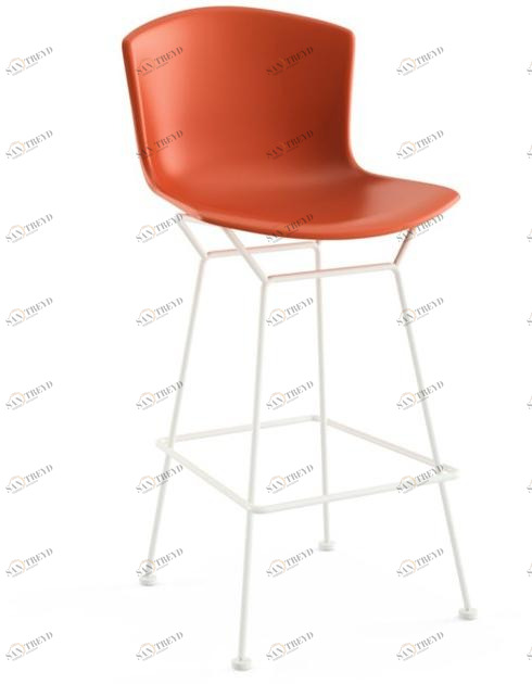 KNOLL Табурет пластиковый со спинкой Bertoia sun-id-1395679