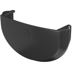 Заглушка желоба ПВХ Технониколь Оптима 29 мм 120 мм цвет черный