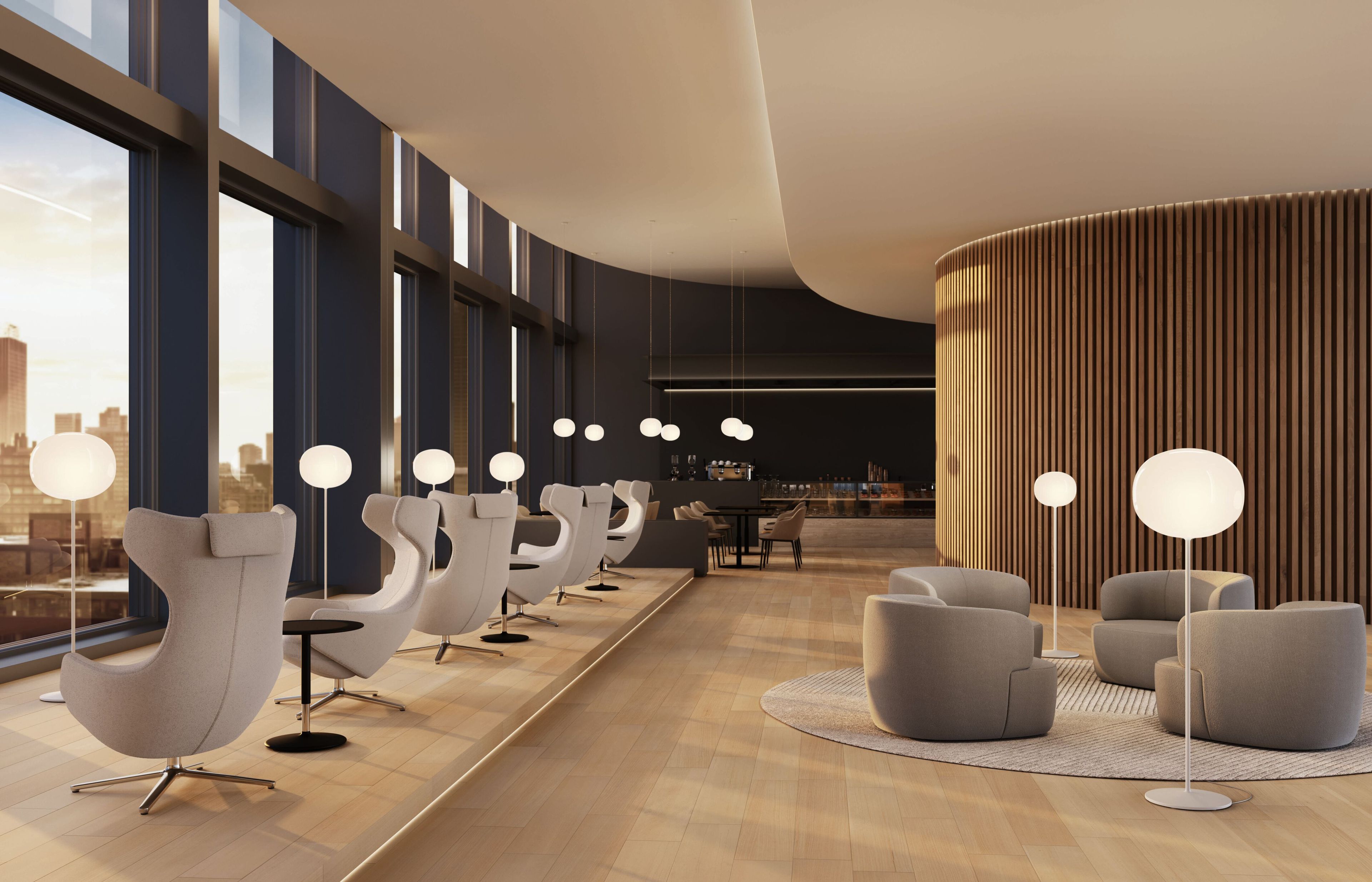 Выдувное стекло светодиодный торшер Lodes Volum ARCH-00123591 - Вид №3