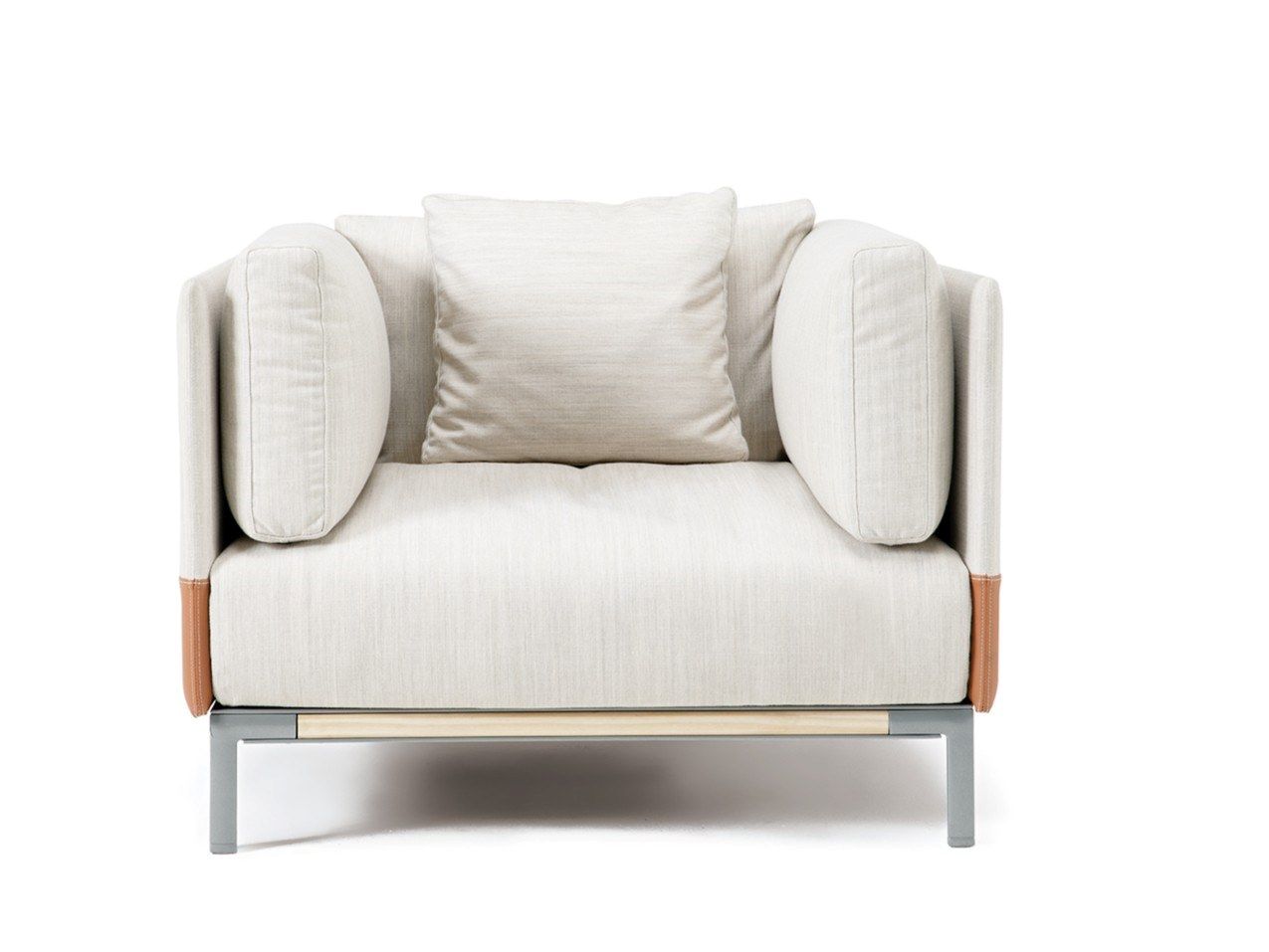 Тканевое садовое кресло с подлокотниками Ethimo Bay ARCH-00111375