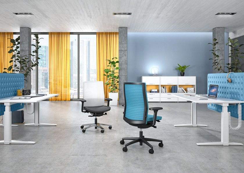 König Neurath Офисное кресло на 5 спиц с подлокотниками на колесиках Okay ii sun-id-1485041 - Вид №3