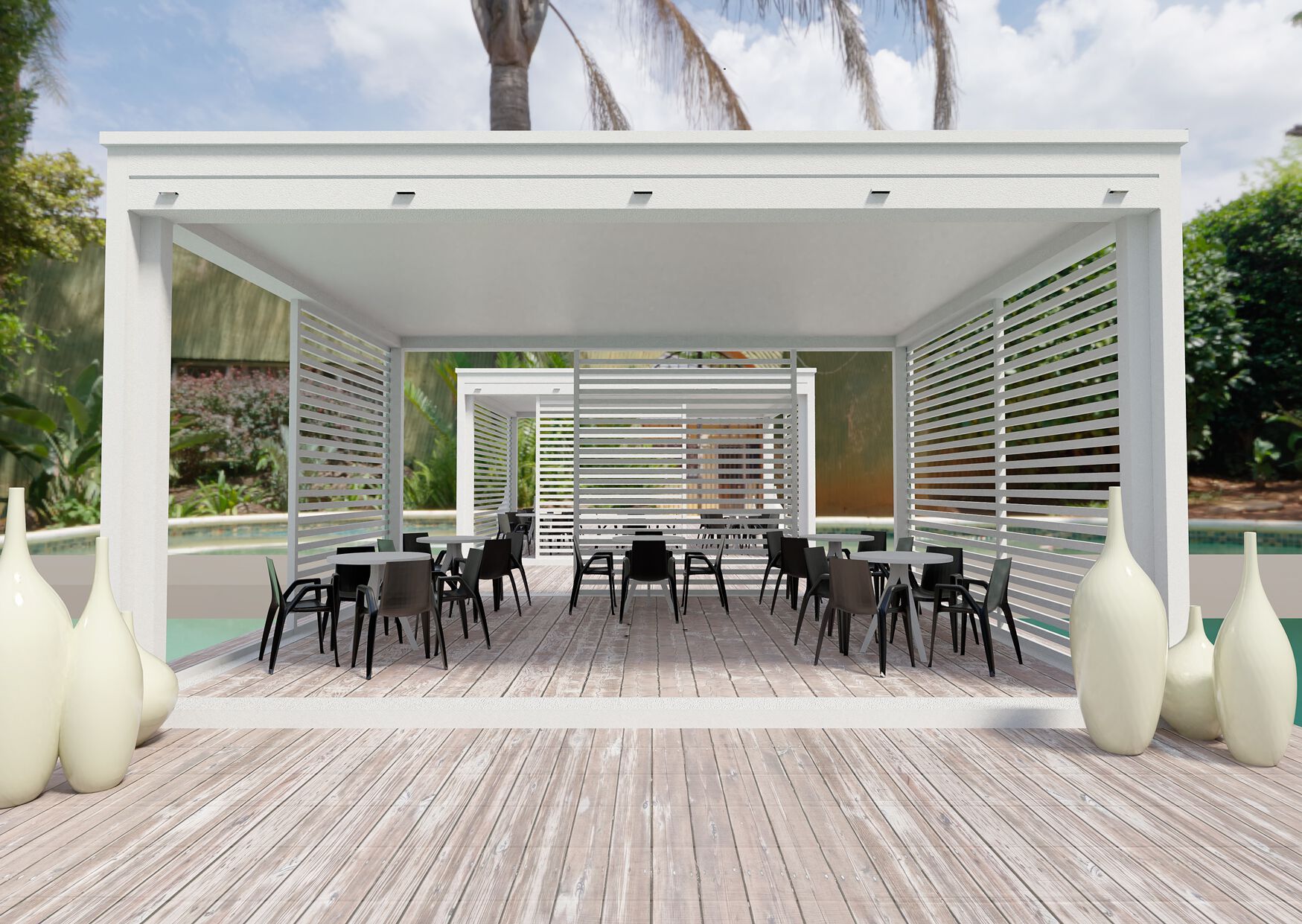 Структура с индивидуальным панельным покрытием L'Officina by Adami S8-S10 ARCH-00109819 - Вид №4