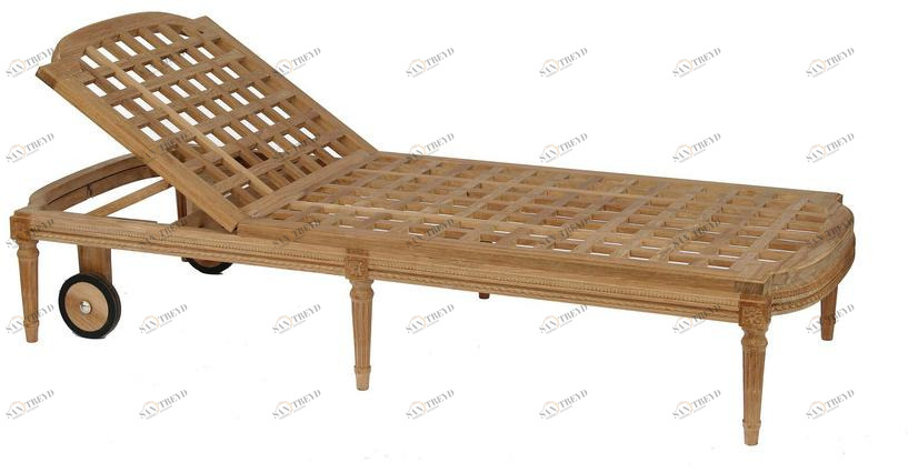 ASTELLO Садовая кушетка из тикового дерева Gardénia GARDENIA sun-id-1406256