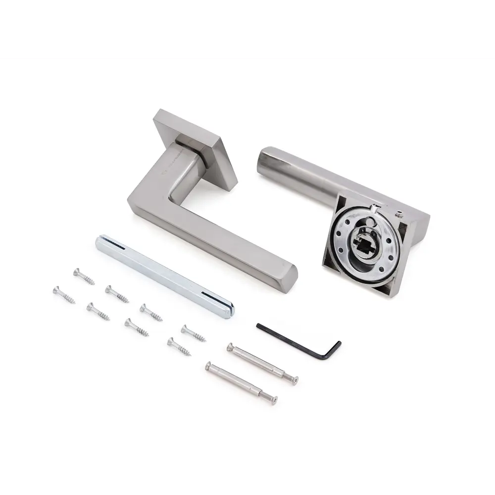 Дверные ручки Palladium Joos без запирания цвет никель 85081851 STLM-2068693  - Вид №1