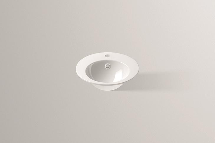 2003200000 Встраиваемая раковина, eb.k400h, белая, proshield Alape серия K 