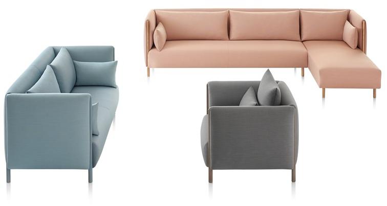 Herman Miller Кресло из ткани с подлокотниками Colourform sun-id-1494620 - Вид №4