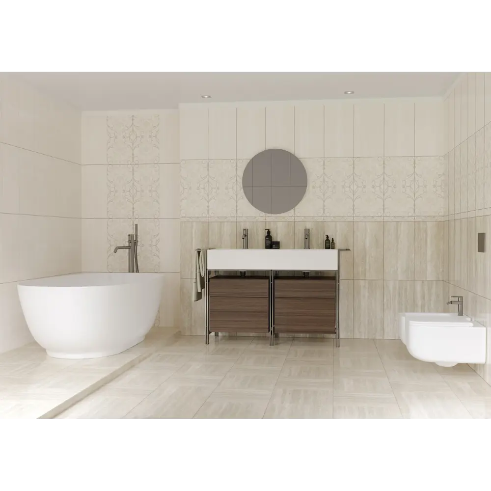 Плитка настенная «Эдельвейс» 25х50 см 1.25 м² цвет коричневый AXIMA STLM-2211657 - Вид №4