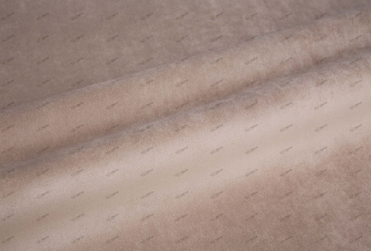 COLORISTICA Aquarelle col.17 Ткань мебельная  Микровелюр  HITAquarelle Бежевый 