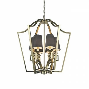 Светильник подвесной на 6 ламп 86х77 см черный Presidential KM0701P-6 DELIGHT COLLECTION ДИЗАЙНЕРСКИЕ 00-3883090 Черный