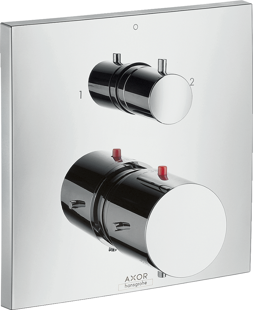 10726000 Термостат скрытого монтажа с запорно-переключающим вентилем AXOR STARCK X