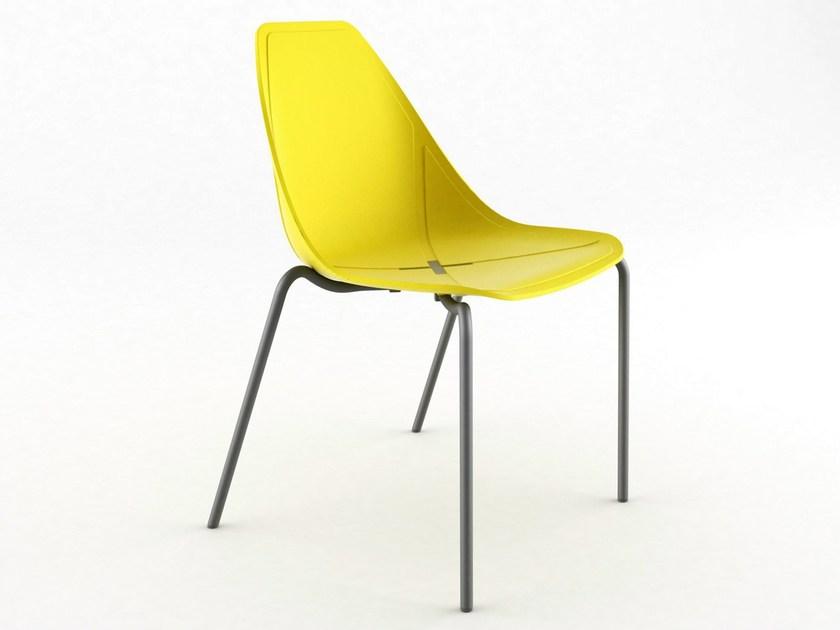 ALMA DESIGN Штабелируемый стул из полипропилена X chair 1080 - Вид №2