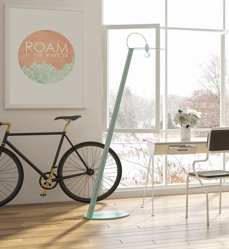 Стальной торшер Officine Tamborrino Ot ARCH-00082131 - Вид №2