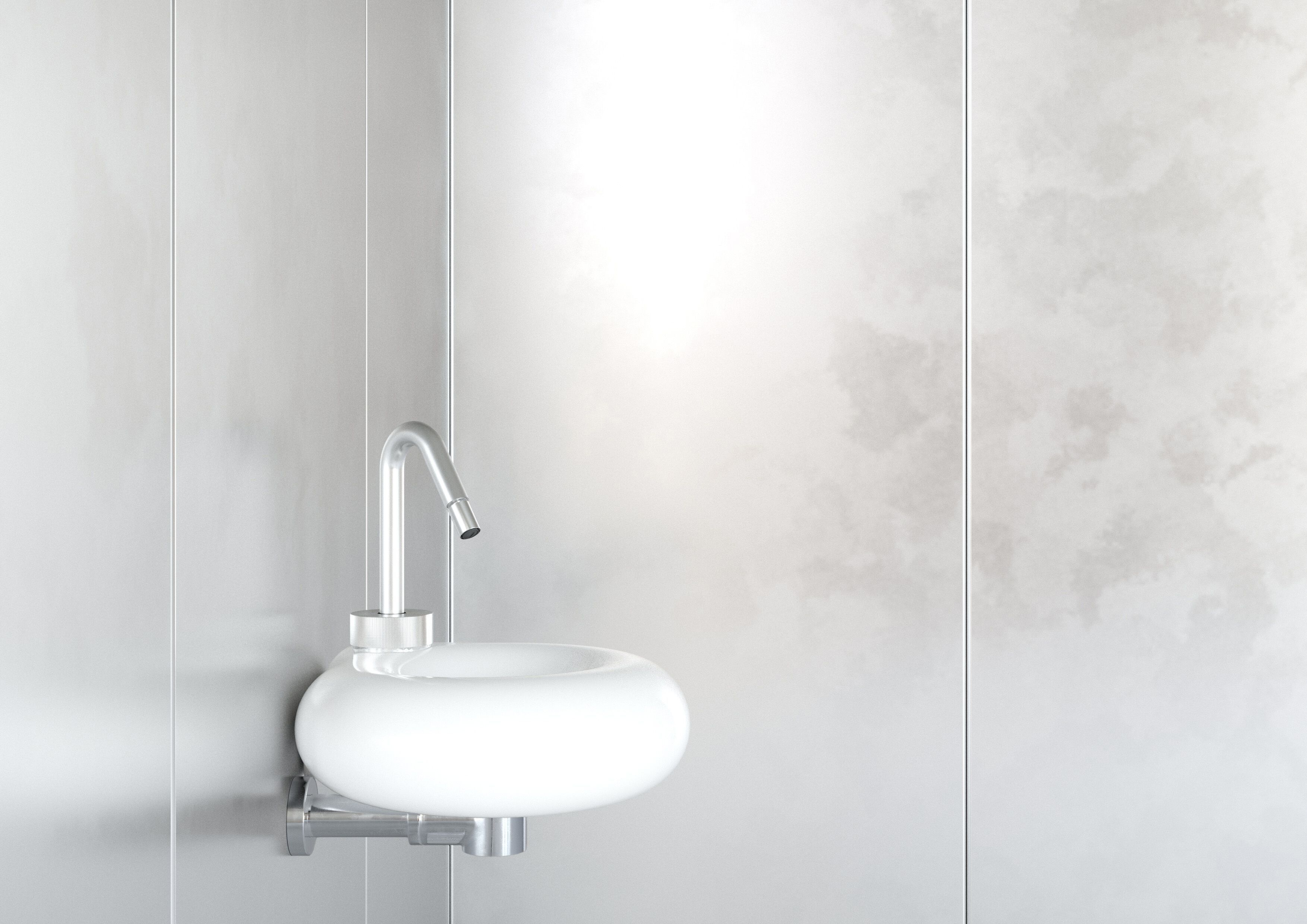 Керамическая столешница или подвесная раковина Trone Orbe ARCH-00042758 - Вид №1