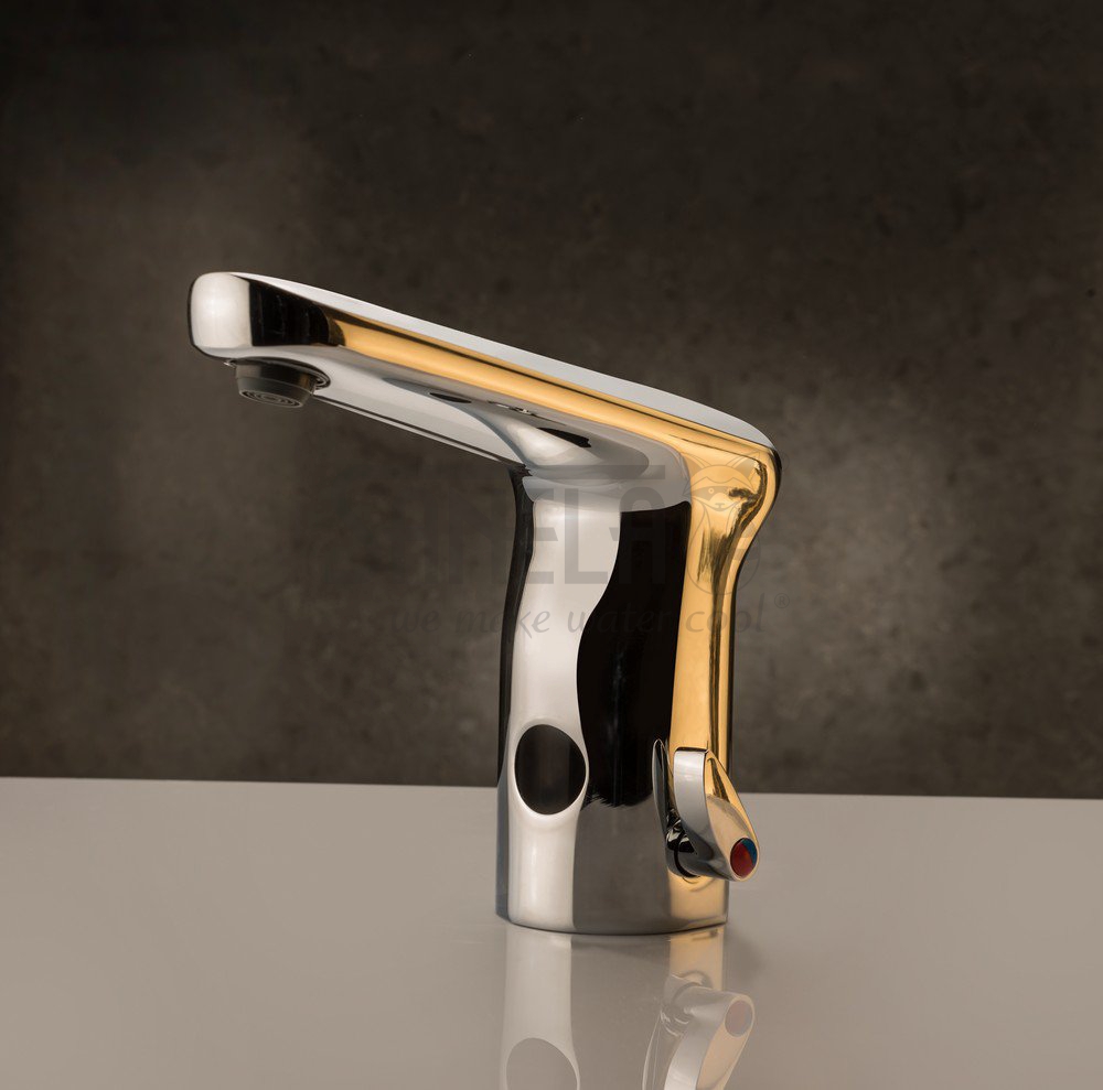 03375 Автоматический смеситель с рычажком для настройки температуры воды, 6 В SANELA  - Вид №2