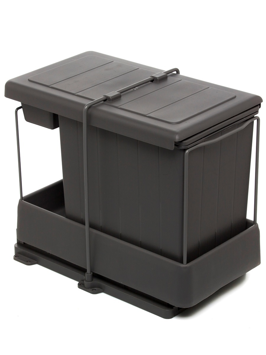 Контейнер для мусора на дверцу Gamma 400/17 Anthracite NAVAKO 10305 - Вид №1