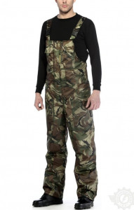 65891 Полукомбинезон "Витязь" зимний зеленый камуфляж  Камуфляжная форма  размер 52-54/182-188