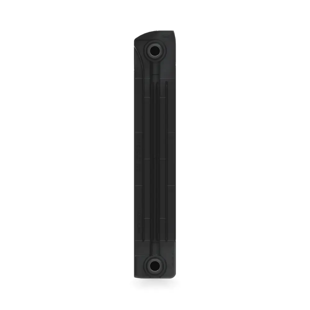 Радиатор секционный Rifar Monolit M50012RAL9005 500/100 12 секций боковое подключение биметалл черный 82560799 STLM-2130094 - Вид №2